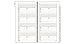 024-0300 Day Runner A-Z Directory. Page Size 3 1/4" x 6 3/8".