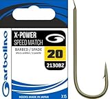 Haken: Nr. 16 Garbolino Hamecons Simples Non Montes - 2130Bz - Taille 16 - Gomhf42130Bz-0016