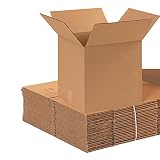 AVIDITI Shipping Boxes Medium 11"L x 11"W x 11"H, 25-Pack | Corrugated Cardboard Box for Packing, Mo