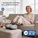 OrthoMechanik OM Fußmassagegerät – kabelloser Massage-Stiefel mit Knetmassage, Luftkompression und Wärme, Fernbedienung, für Schuhgröße 35–45, 1 Stück