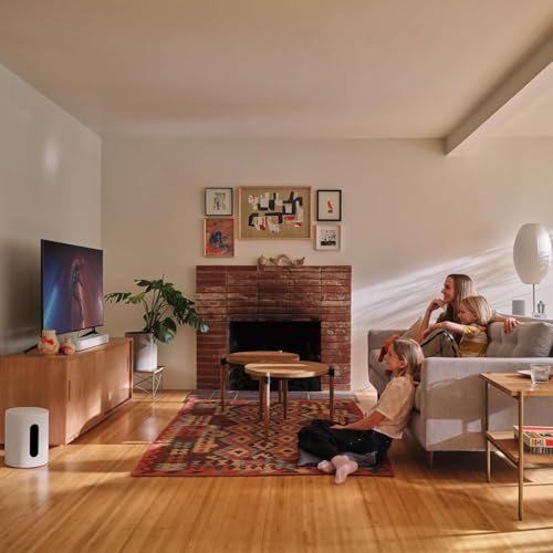 Image of Sonos Beam (Gen 2) | Soundbar with Dolby Atmos, Amazon Alexa for TV and Music Streaming - White