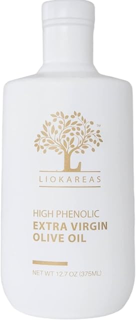 Rx High Phenolic Extra Virgin Olive Oil – Cold Pressed, Rich in Oleocanthal, Antioxidant & Anti-Inflammatory, Bold Flavor – 375mL Bottle
