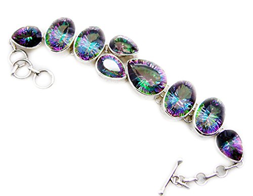 Bracelet argent 925 quartz mystique bijou femme Jewellery_GCB483