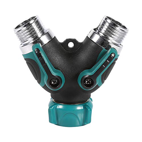 WBTY 1 Peça NPT3/4 2 Vias para Trabalho Pesado Divisor de Mangueira de Jardim Válvula Em Forma de Y
