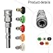 Hochdruckreiniger-Adapter / 10,2 cm Edelstahl-Schnellanschluss-... für Nilfisk Kew, Hochdruckreiniger-Schlaucha... Düsenanschluss