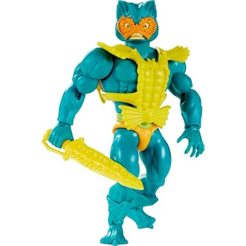 Masters of the Universe Origins Mer-Man Action Figure Cover
