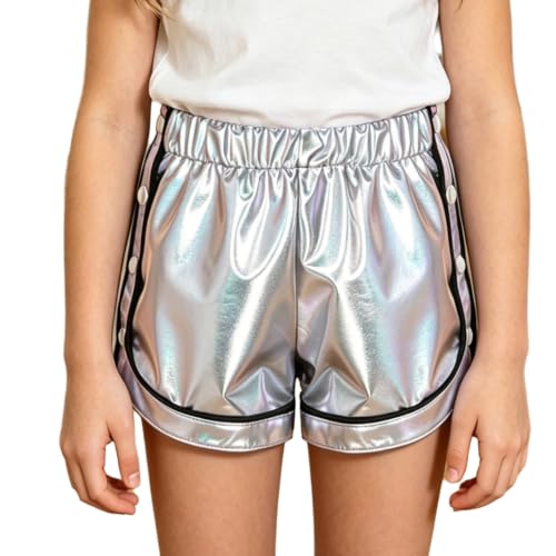 Short de danse jazz hip-hop enfant fille iiniim avec élastique