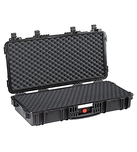 Explorer Cases Red7814.Bcv 31" Red Waterproof Gun Rifle Case With Double Layer Convoluted Foam (Black) #TOP1