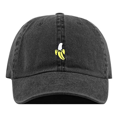 BANANAS BASEBALL HAT EMBROIDED DAD CAP UNSTRUCTURED SOFT COTTON 조절 가능한 스트랩 백 (멀티플 컬러)