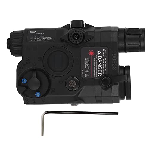 Gedourain Batteriefach, Box PEQ-15 Weapon Batteriefach mit starker Zähigkeit, Dummy Model Weapon Batteriefach EX403, für Sender in das Batteriefach zu stecken (Schwarz) Cover