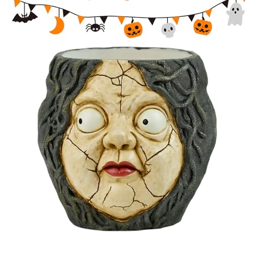 Pot de fleurs pour Halloween et décoration de bureau originale - 8