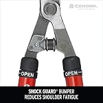 Corona HS 3950 Hedge Shear with Extendable Steel Handles, 10-Inch Blade