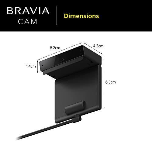 Sony BRAVIA CAM CMU-BC1 - Accessoire TV pour BRAVIA XR and X1 2022 Web Cam Connection USB Noire