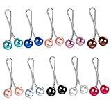 🧣【Hermoso diseño de perlas】 Este clip para bufanda está diseñado con hermosas perlas artificiales. El moderno clip en forma de U se combina con perlas coloridas y hermosas. No solo hace que la decoración de su bufanda sea brillante, sino que tampoco le permite tirar fácilmente de los hilos de la tela y su bufanda.