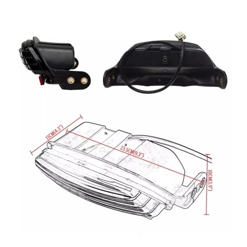 Feux Arrière Garde-boue Moto LED : Réparez l'Éclairage Faible Fat Bob - 7