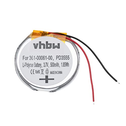 vhbw batería Compatible con Garmin Fenix 1, 2 smartwatch Reloj de Actividad (500mAh, 3,7V, polímero de Litio)