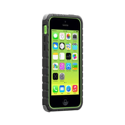 PureGear iPhone 5C GripTek Advanced Impact Protection - Retail Packaging - Black