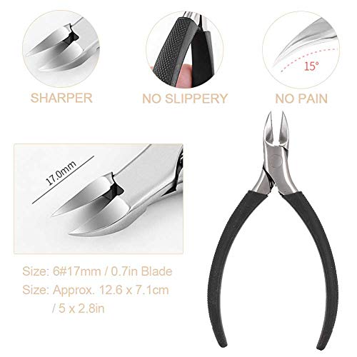 Nagelknipper, Nagelgroefklem Teennagelknipper Pedicure Schaar Dubbele veer Ingegroeide teennagelknipper Dode… - Afbeelding 4