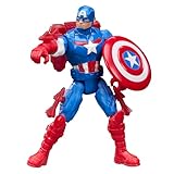 Marvel Avengers ActionVerse, Figurine Captain America de 11,5 cm et Accessoires,...