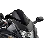 Puig 4826N RACING-SCREEN 【BLACK】 SUZUKI GSX1300R隼(08-15) プーチ スクリーン カウル オートバイ バイク パーツ
