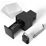 Salcod Trailer Hitch Lock Storage Box for 2 Inch Receiver with Locking Pin