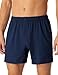 Produktbild Schiesser Herren Boxershort für Männer weich und bequem ohne Gummibund Bio Baumwolle-Cotton Casual Unterwäsche, dunkelblau_180506, 6/ L