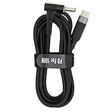 USB C to DC Laptop Charging Cable, 20V/5A 100W PD Fast Charging USB C to DC Plug Adapter Type C to Right Angle DC 4.0 X 1.35mm Laptop Power Cord for , for Vivobook JD0611