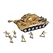 Produktbild "Combat Mission" Jungen Friction Powered Army Tank & Soldiers Military Spielset