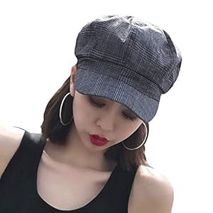 SIYWINA Ballonmuts dames pet herfst baskenmuts winter Bakerboy Hat