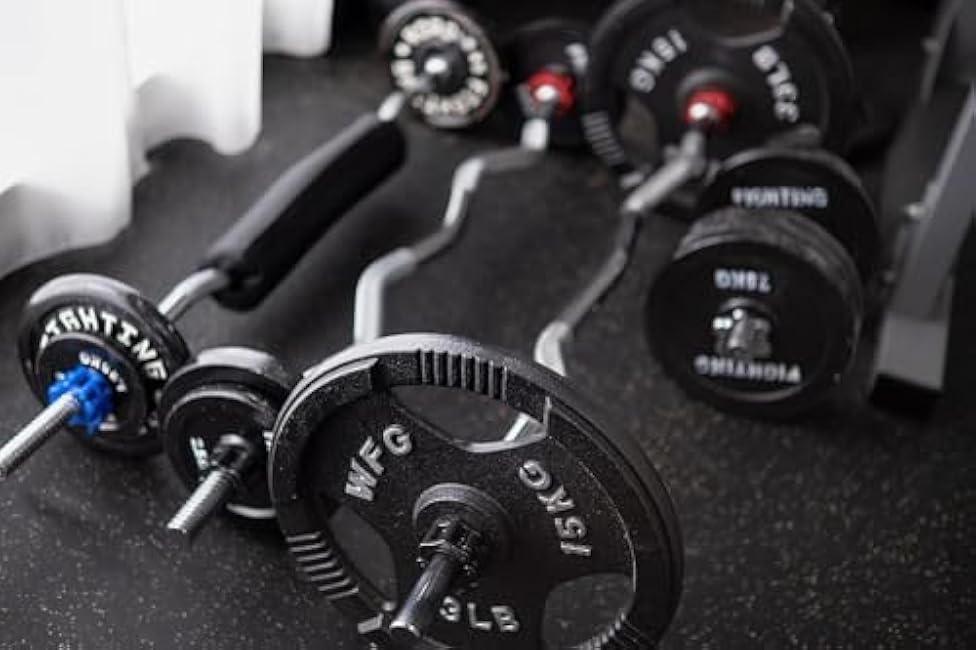 Hacuba Fitness 1 Inch Barbell Clamps - Quick Release Pair of Locking 1'' Diameter Standard Bar Weight Plates Collar Clips for Workout Weightlifting Fitness Training Bodybuilding (Black)