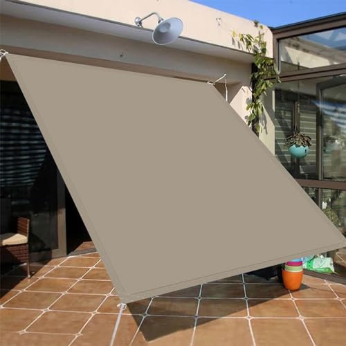 Voile d'ombrage imperméable rectangulaire haute densité