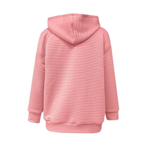 Girls Oversized Full Zip Hoodies Casual Cute Hooded Sweatshirts Long Sleeve Trendy Preppy Jackets with Pockets3