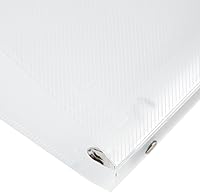 Vista 6 de JAM PAPER - Carpeta de plástico de 0.5 pulgadas, carpeta transparente de 3 anillas, se vende individualmente