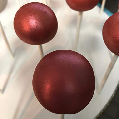 image for Luster Dust - Metallic Maroon (4g 1x Jar) | Edible Vegan Dust & Paint 