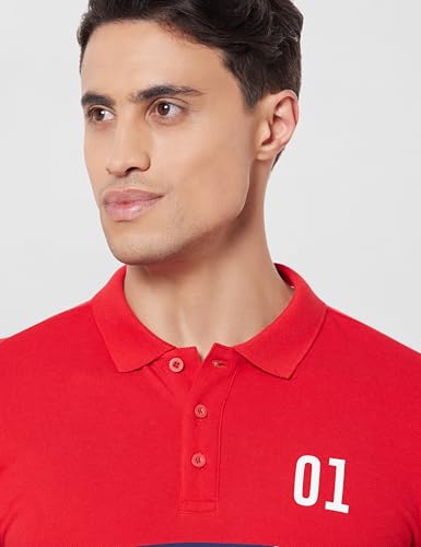 Image of United Colors of Benetton Men's Solid Regular Fit Polo Shirt