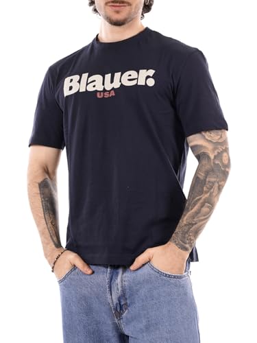 T-shirt Blauer homme 26SH02299 vetement mode décontracté col rond mode