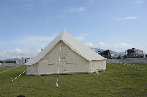 Carpa Campamento 4 Estaciones Yurt 3 Personas Beige miniatura 4