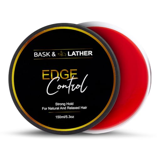 BASK & LATHER Strong Hold Edge Control Gel with...