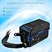 12V Fuse Relay Box, 6 Relay Slots and 6 ATC/ATO Fuse Holder, with 6 Relays and 6 Fuses, Pre-Wired Waterproof Relay Fuse Block for Automotive Car Truck Marine Boat
