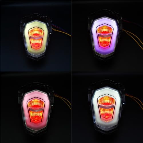 Feu arrière stop pour moto résistant vibrations LC135 FI V8