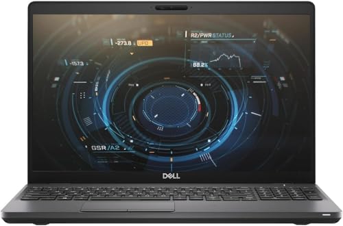 Dell Precision 3541 Portátil Estación de Trabajo móvil, 15,6 Pulgadas (1920x1080), Intel Core i7-9850H, 8 GB de RAM, 256 GB de SSD, US QWERTY Teclado, Windows 11 Pro (Reacondicionado)