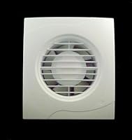 Algopix Similar Product 3 - BATHROOM EXTRACTOR FAN 100mm BASIC white