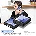Ruky for Z Flip 6 Case, Full Body Cover Hard PC Ultra-Thin Anti-Scratches Shockproof, Support Wireless Charging Protective Phone Case for Samsung Galaxy Z Flip 6, Black