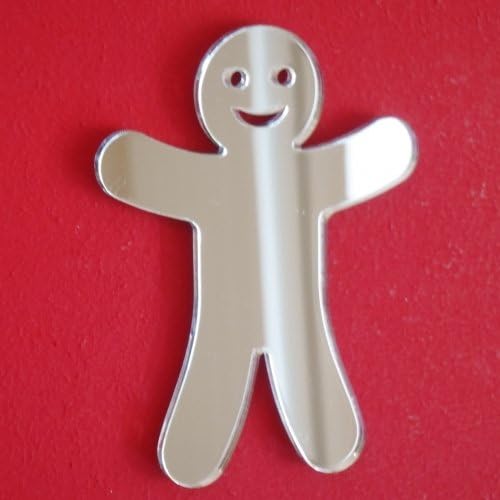 Super Cool Creations Ginger Bread Man Mirrors - 35cm x 26cm