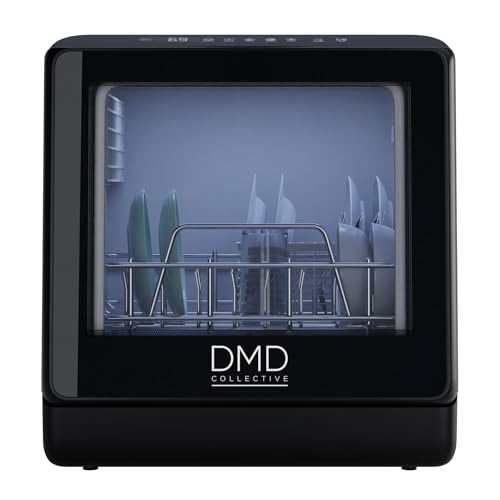 DMD Collective – Mini Table Top Dishwasher,...