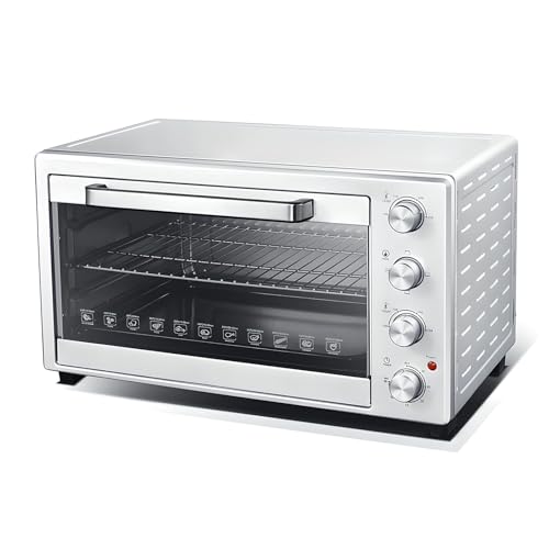 Hornos Eléctricos De Encimera, 1500 W, Ajuste De Temperatura De 60-250 ℃, Para Asar, Hornear, Asar A La Parrilla Y Recalentar
