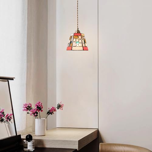 Lámpara colgante de techo Conles pequeña E27 para iluminar zonas oscuras 8