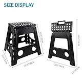 Zoom IMG-1 vellustra sgabello pieghevole portata 150 Zoom IMG-1 vellustra sgabello pieghevole portata 150