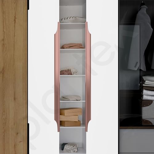 Image of Plantex Profile Handle for Kitchen Cabinet /32 Inch Aluminium Drawer Profile Handle /Wardrobe Pull Handle for Home /Office /Hotel - Pack of 1 (Rose Gold)