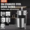 VEVOR Fermentation tank 8 Gallon Stainless Steel Beer Brew Fermentor Brew Bucket Fermentor for Home Brewing with Conical Base Brewing Equipment #1